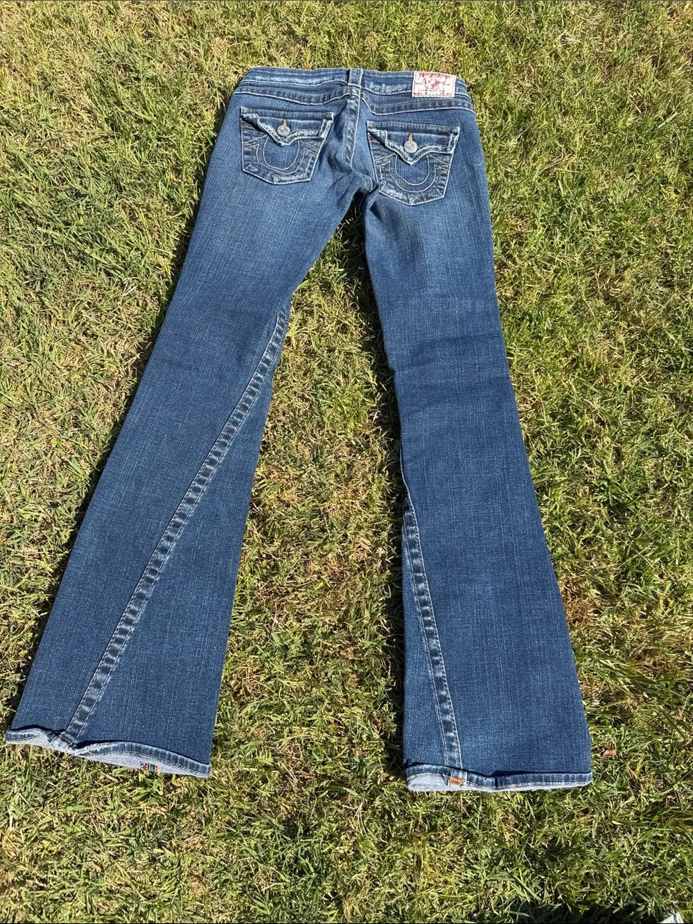 True Religion Women’s Dark Blue Bootcut Jeans